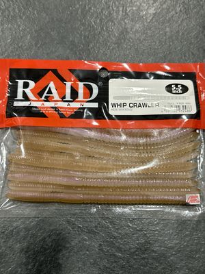 Raid Japan Whip Crawler 5.5inch #028 Wakasagi 10pcs/pack