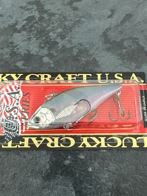 Lucky Craft LV-max500 S Silver Cheek Ghost Minnow 3&quot; (75mm)/ 3/4oz Sinking