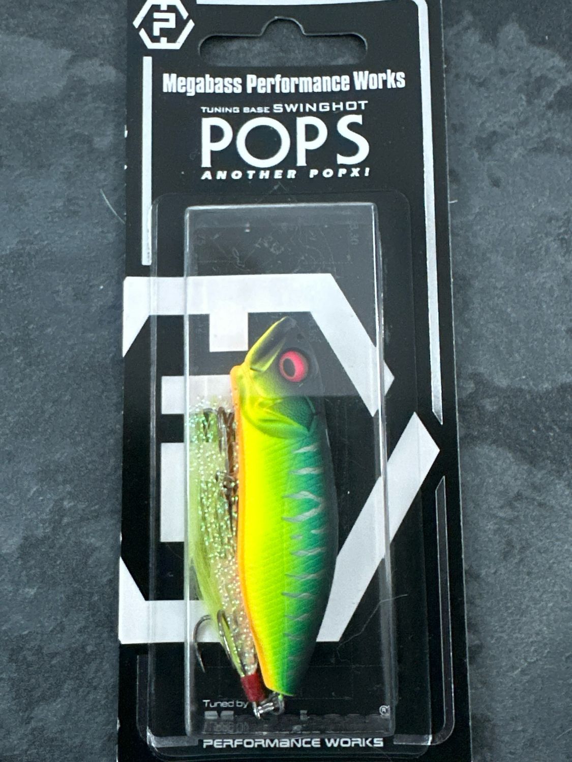 Megabass MPW Pops #8 Mat Tiger 60mm/1/4oz Topwater