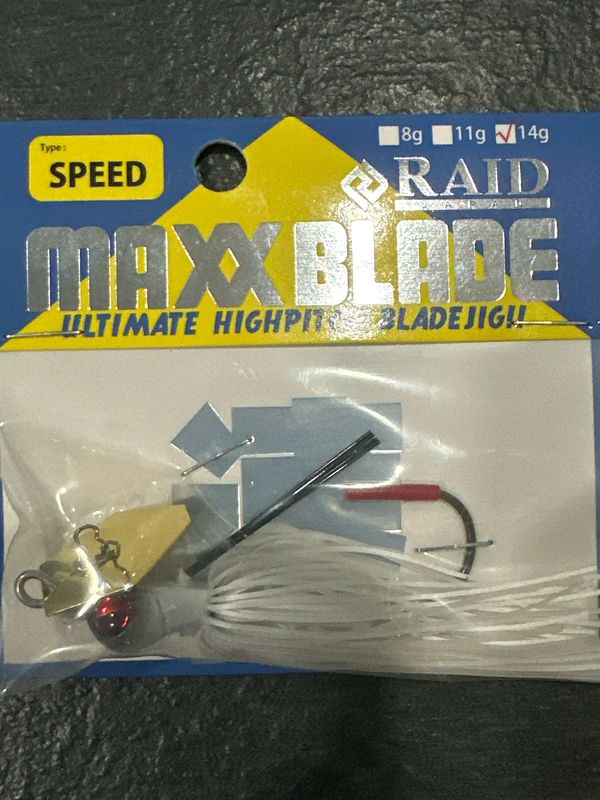 Raid Japan Maxx Blade Type-Speed 14g #MBS06 Pearl White