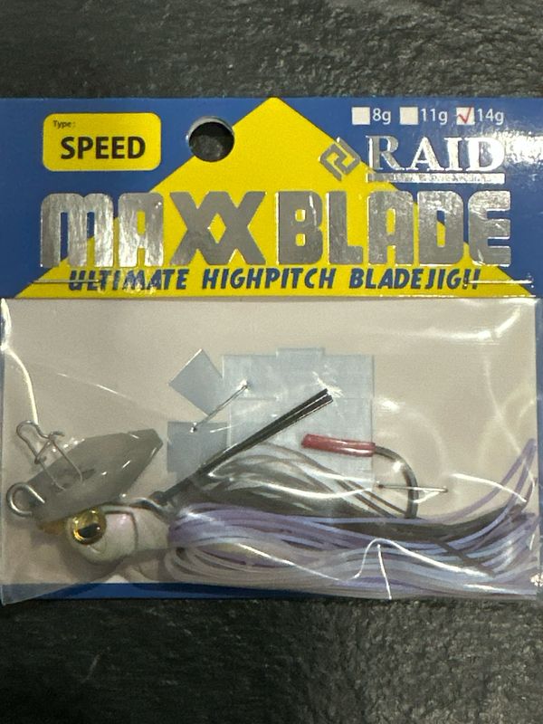 Raid Japan Maxx Blade Type-Speed 14g #MBS03 Pearl Wakasagi