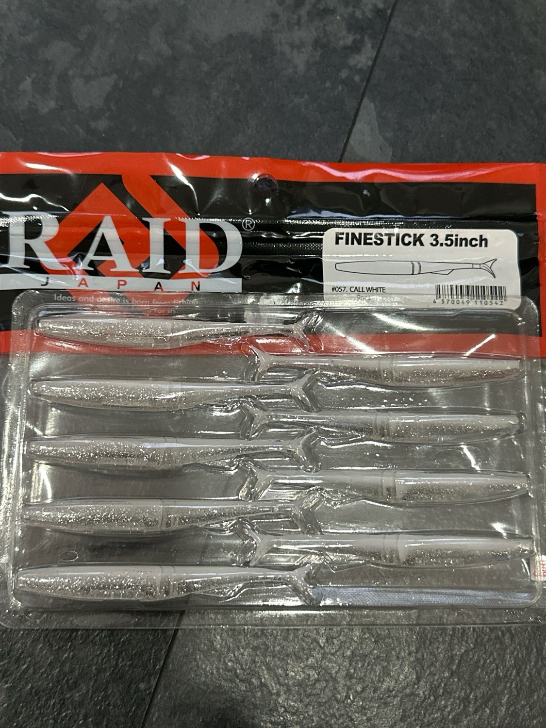 Raid Japan Finestick 3.5inch #057 Call White 9pcs/pack