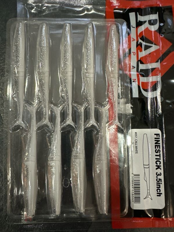 Raid Japan Finestick 3.5inch #057 Call White 9pcs/pack
