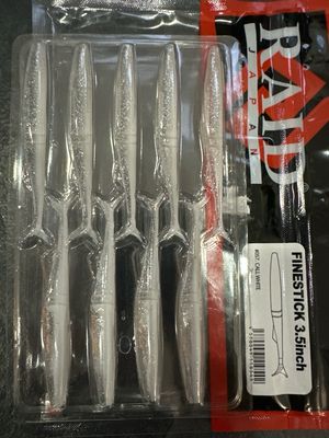Raid Japan Finestick 3.5inch #057 Call White 9pcs/pack