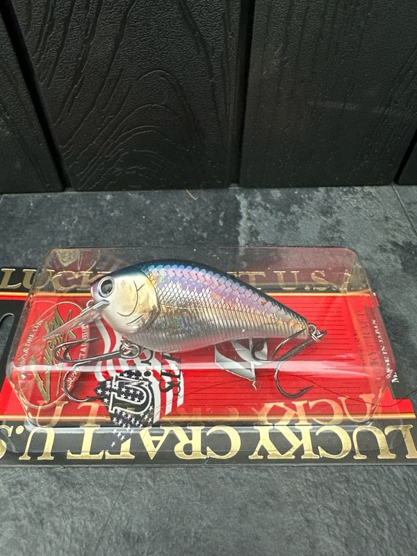 Lucky Craft LC 3.5 Floating MS American Shad 3” Crankbait. 3/4oz, 5’ Depth NIP