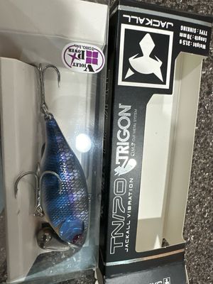 Jackall TN70 Trigon Maruhata Keimura Gill. 31.5g (1.11oz) 70mm. Harder To Get Beautiful Color. NIP