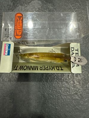 Daiwa TD Hyper Minnow 1072Ti SP. MUST Check Out Underwater Videos Of This Guy On YOUTUBE! Very Hyper Aggressive Underwater Action. Titanium Lip. Laser Ghost Ayu 70mm 5.8g (app .2oz) Made In Japan. NIP