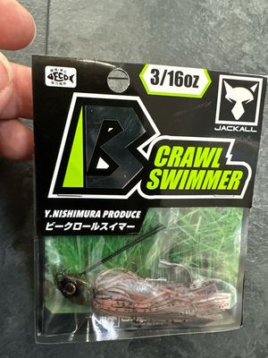 Jackall B Crawl Swim Jig Suzanari 3/16oz. NIP