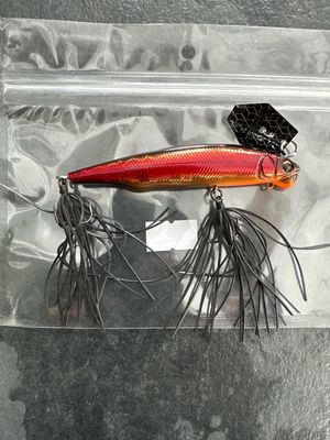 USED Imakatsu Alive Chatter 90F Kasumi Magic 36” (90mm) 12g (just Under 1/2oz). Discontinued FABULOUS JDM “Alive Chatterbaits”. Excellent Condition, Possibly Unused.