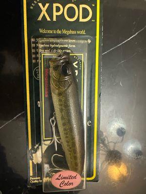 Megabass XPod Limited Color Pagani Raigyo. 108.5mm 3/4oz. NIP