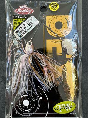 Berkley Dex JDM Tungsten/Titanium Spinnerbaits 1/2 oz Ghost Wakasagi TW