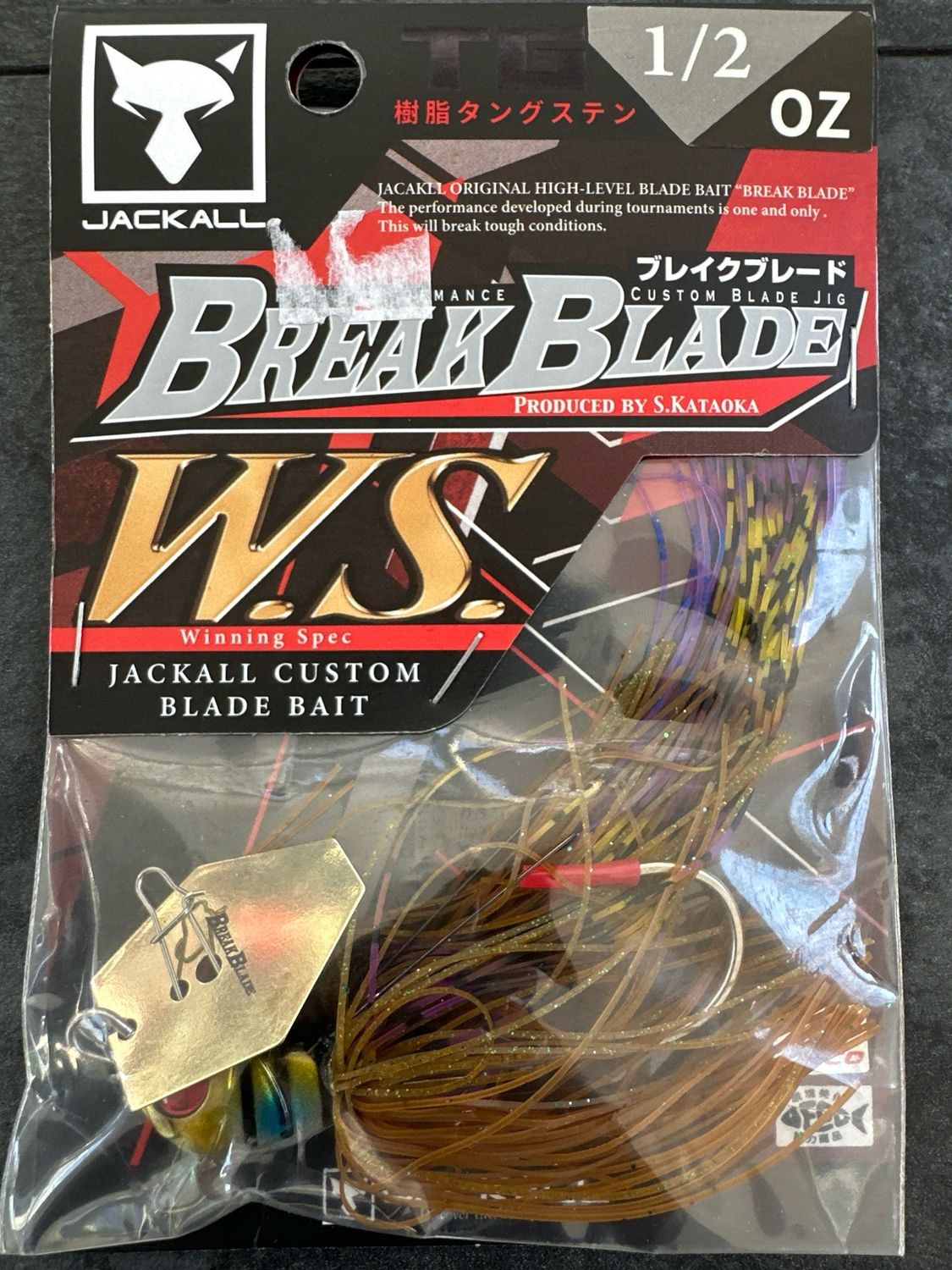 Jackall Break Blade WS TG 1/2oz WS Gold Gill