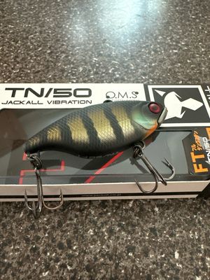 Jackall TN50 Black King Gill FT(Full Tungsten) 52mm/9.5g/Sinking Lipless Crankbait