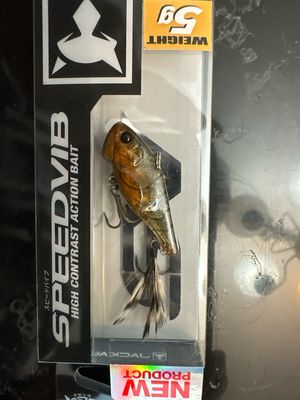 Jackall Speed Vib “New JDM Product” 5g 42mm. Babataku Gasagasa Shrimp. NIP