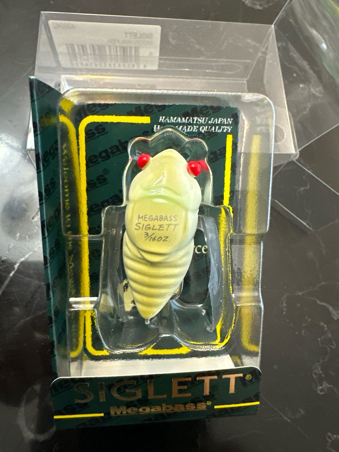Megabass Siglett Moon Walker, 36.5mm, 3/16oz, Topwater JDM Crawler. NIB