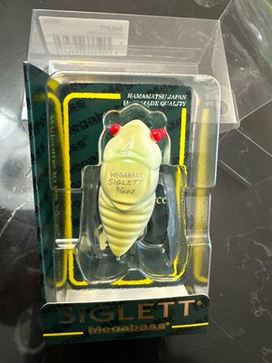 Megabass Siglett Moon Walker, 36.5mm, 3/16oz, Topwater JDM Crawler. NIB