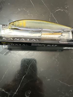 Megabass Kanata +1 3.2meters. Fine Art FA Se Ayu. 160mm 1-1/8oz. NIP