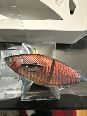 Madotachi Hanitas RARE Asian Arowana Kouryu 5.2” 1.5oz. 3 Piece Body. Adjustable Diving System 2-5’ Mid Size JDM Flat Side Glide/Swim Bait. NIP