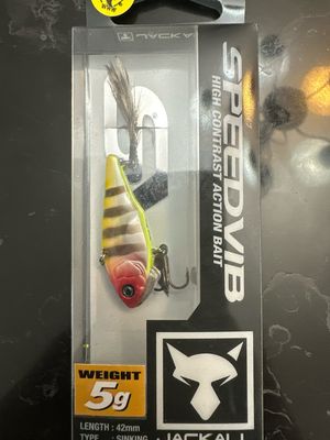 Jackall Speed Vib 5g 42mm Noike Pierrot. New In Packages.