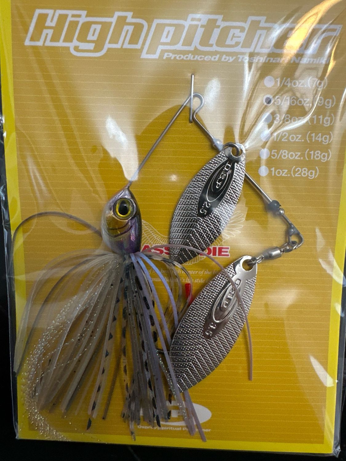 OSP High Pitcher 5/16oz JDM Spinnerbait. ST17 Spark Ice Shad DW. NIP