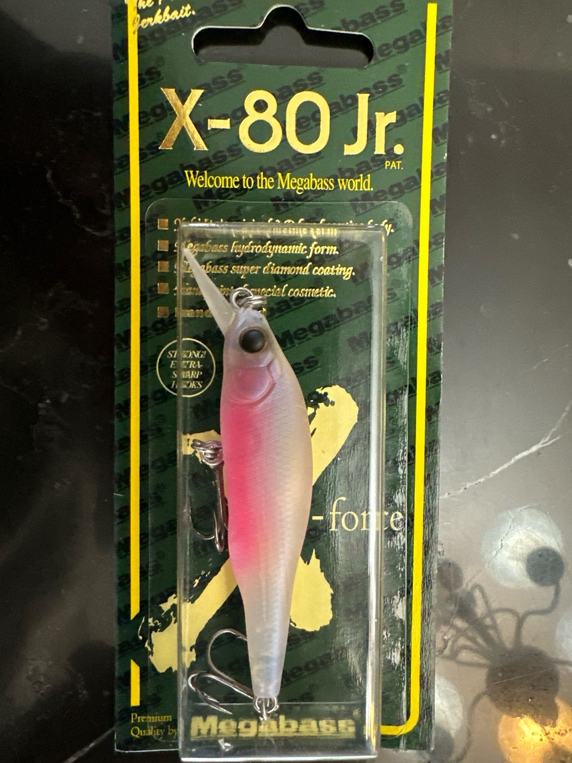 Megabass X-80 Jr. 1/4oz Gorgeous &amp; HARD TO FIND Baby Kingyo.