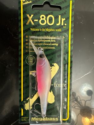 Megabass X-80 Jr. 1/4oz Gorgeous &amp; HARD TO FIND Baby Kingyo.