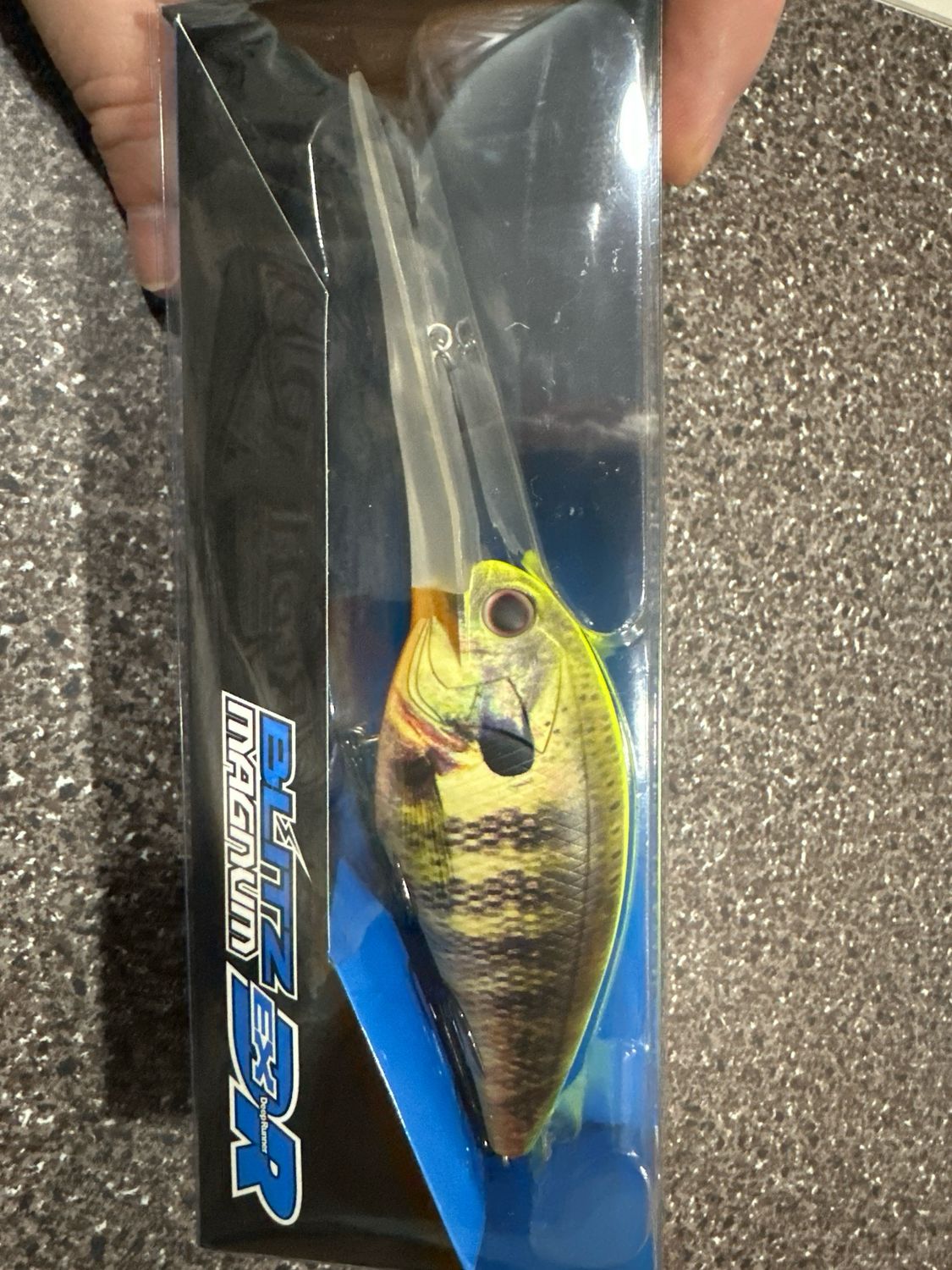 OSP Blitz Magnum EX DR. RP-07 Matte Real Chart Back Bluegill. Extra Deep Depths 7-14m. NIP
