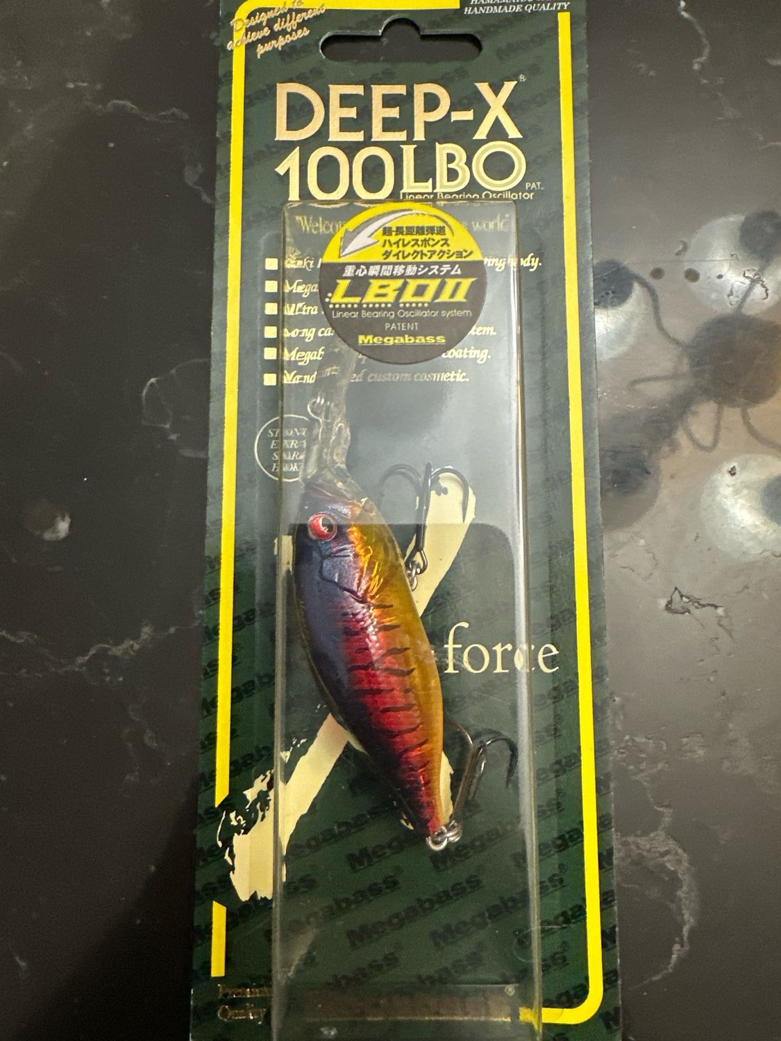 Megabass Deep-X 100 LBO GP Spawn Killer 59mm 3/8oz Max Depth 2.5m
