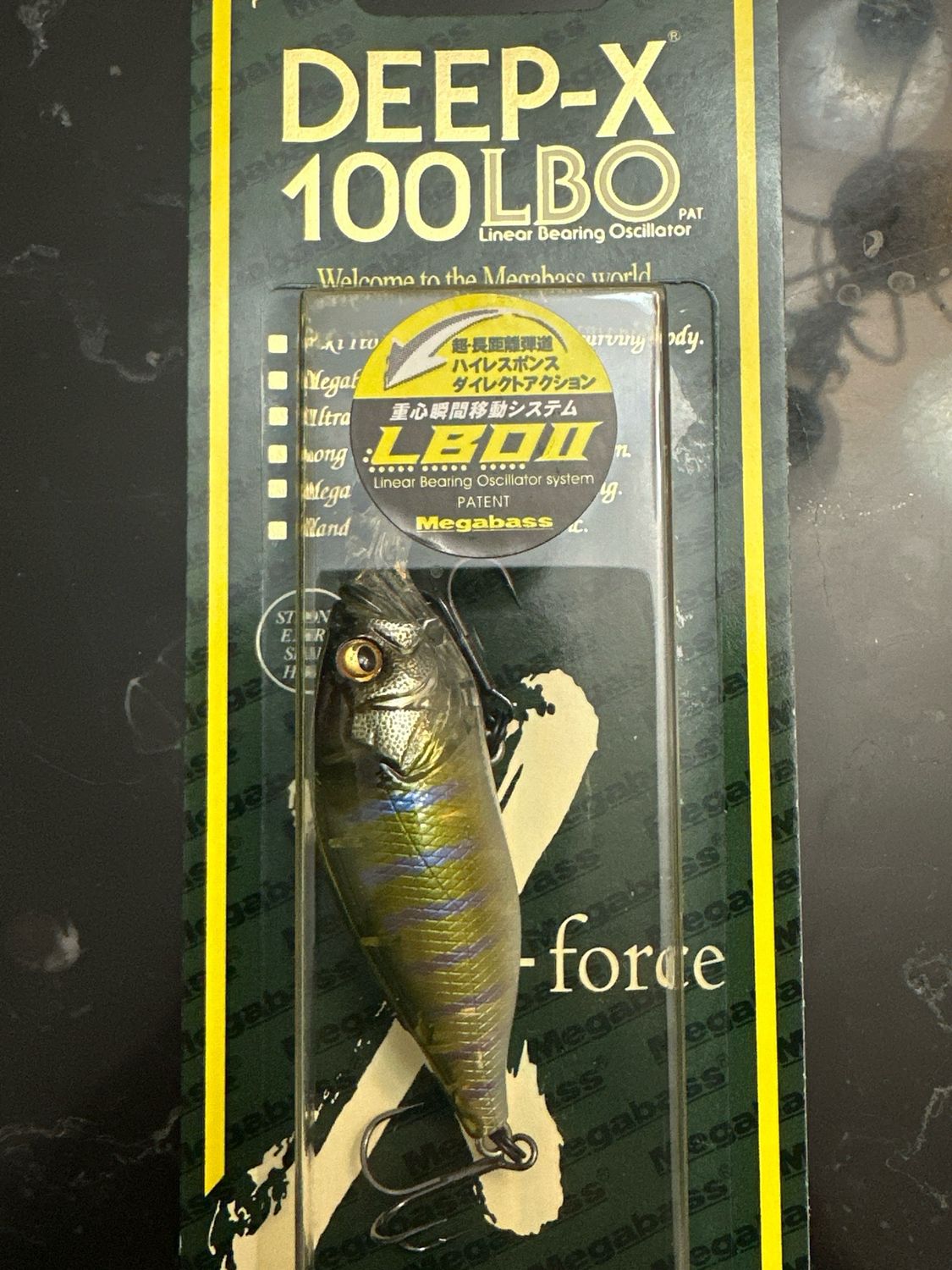 Megabass Deep-X 100 LBO (SP-C) Komorin Gill 59mm 3/8oz Max Depth 2.5m