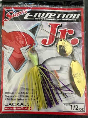 Jackall Super Eruption Jr. 1/2oz Table Rock Shad Spinnerbait