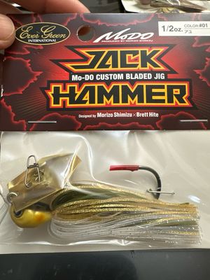 Ever Green Jack Hammer 1/2oz #01 Bladed Jig