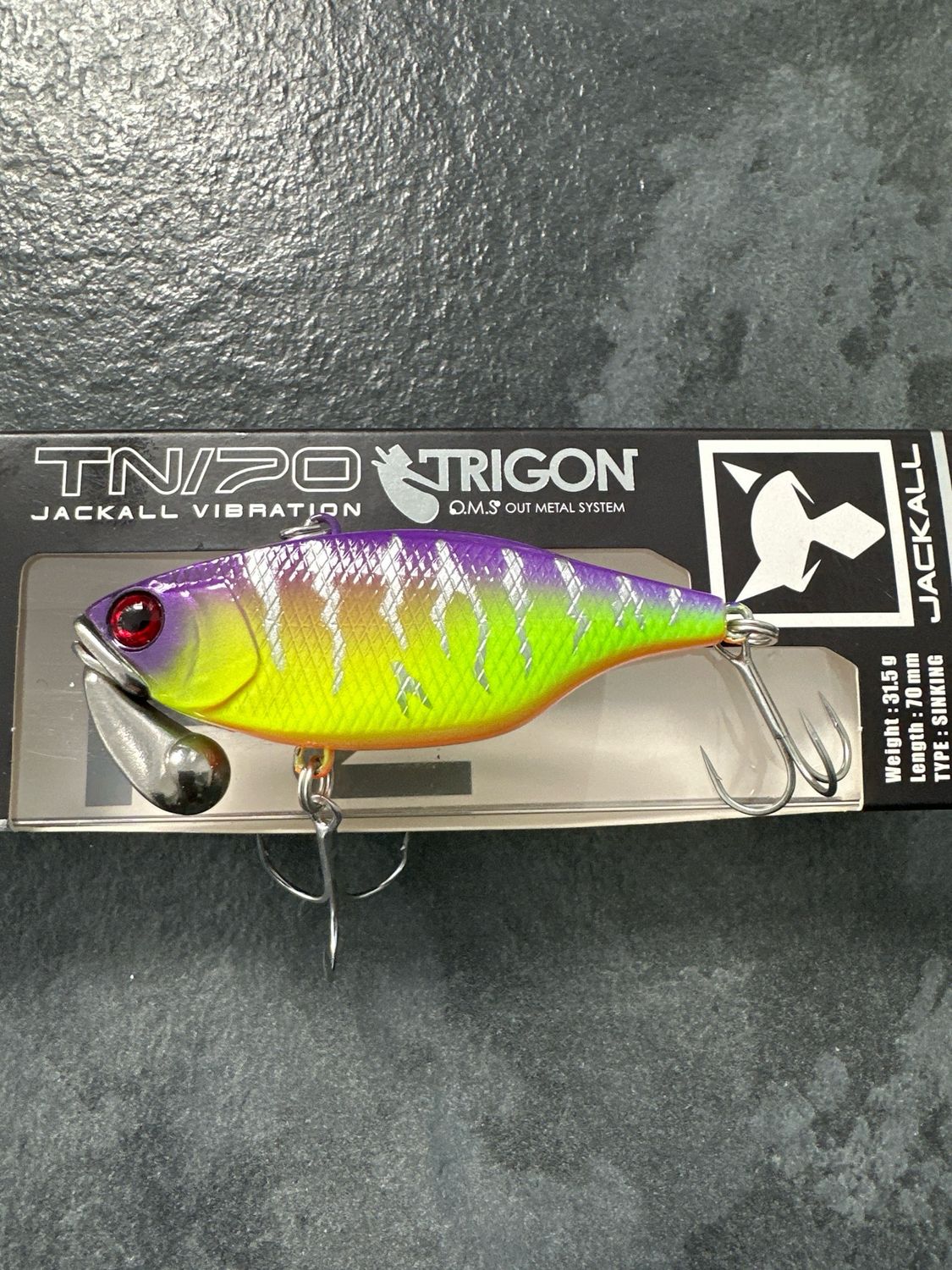 Jackall TN70 Trigon NH Table Rock Shad 70mm 31.5g Sinking Lipless Crankbait