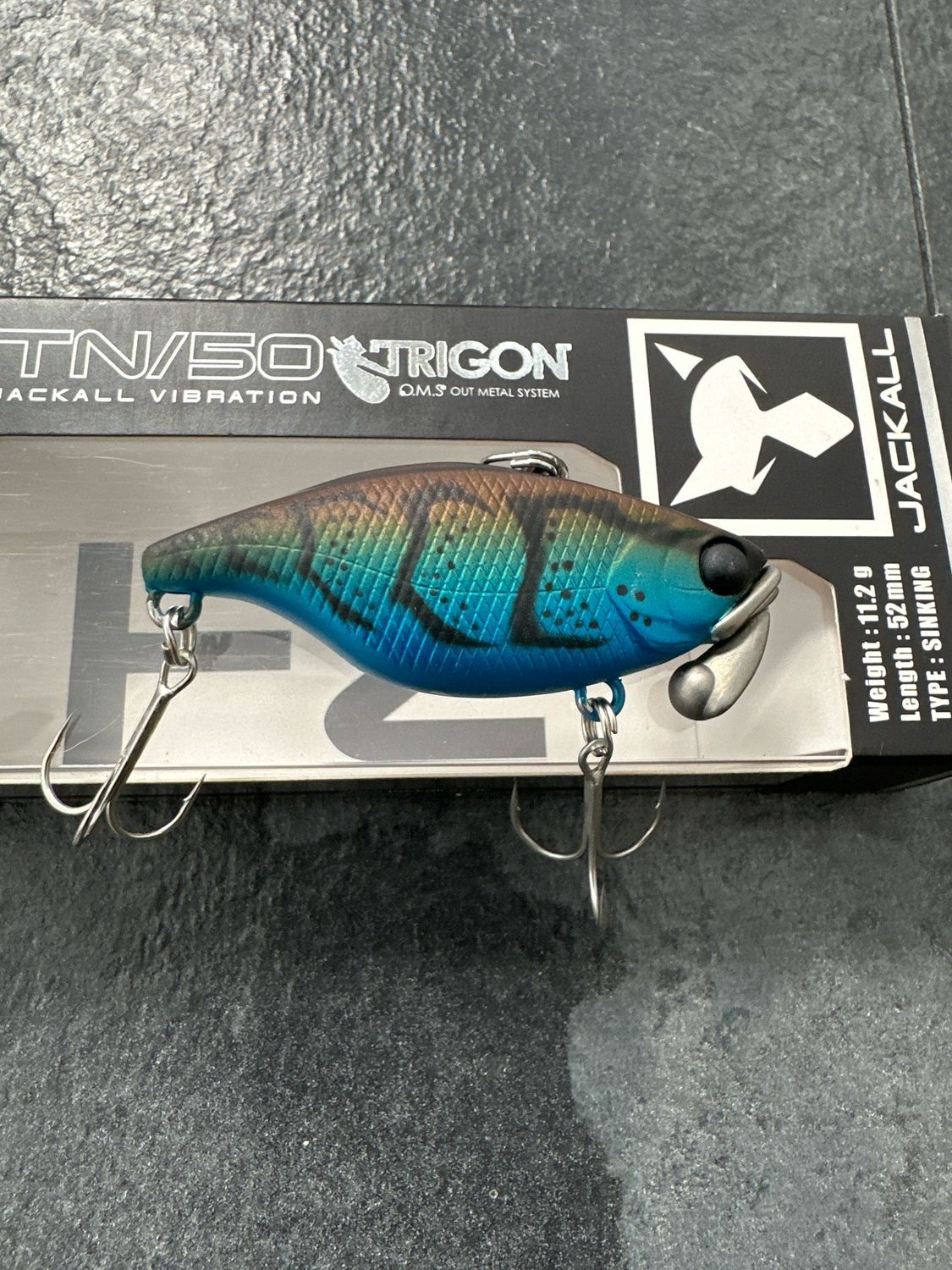 Jackall TN50 Trigon Okichobee Craw 52mm 11.2g Sinking Lipless Crankbait