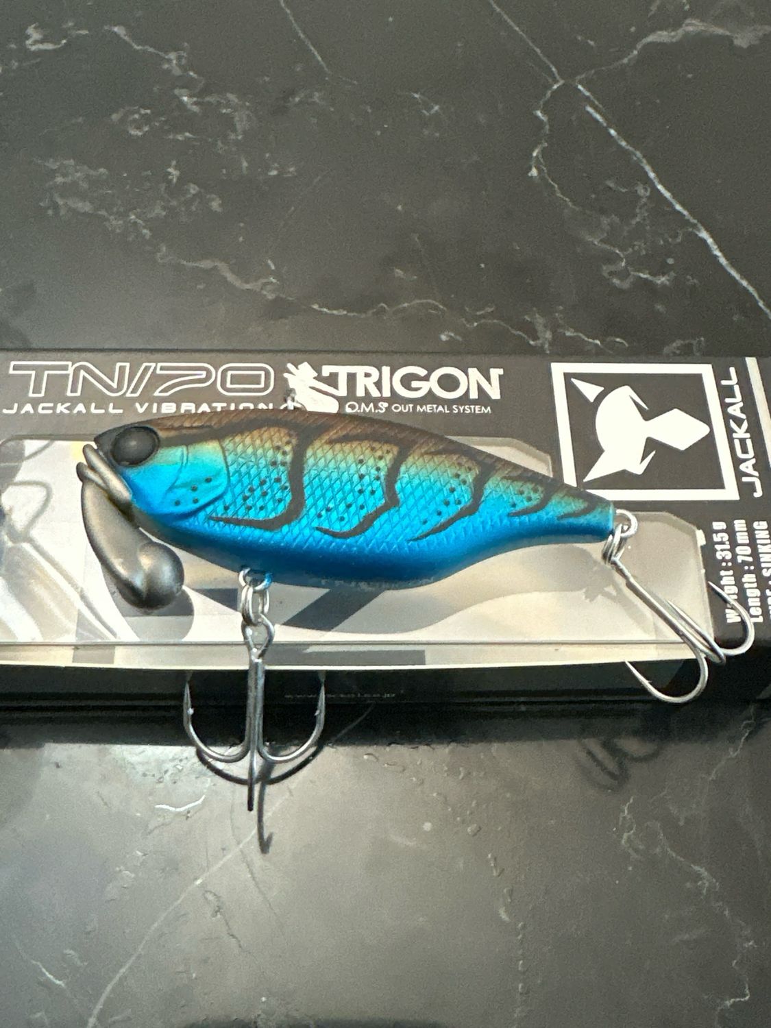 Jackall TN70  Trigon Okichobee Craw 70mm 31.5g Sinking Lipless Crankbait