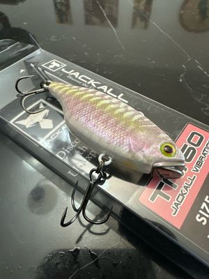 Jackall TN60 SK Pearl King (VERY RARE Australian Color) 2.4inch 4/9oz Lipless Crankbait