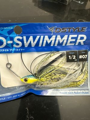 DStyle D-Swimmer 1/2oz #07 Dai Sexy Shad Swim Jig