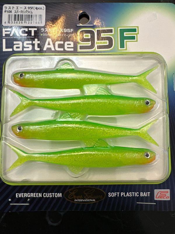Ever Green Last Ace 95F #106 Soft Plastic Bait