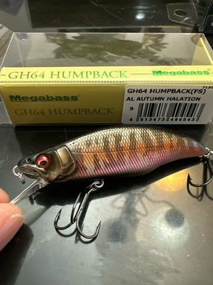 Megabass GH64 Humpback (FS) #9 Al Autumn Halation 64mm 8.3g Fast Sinking
