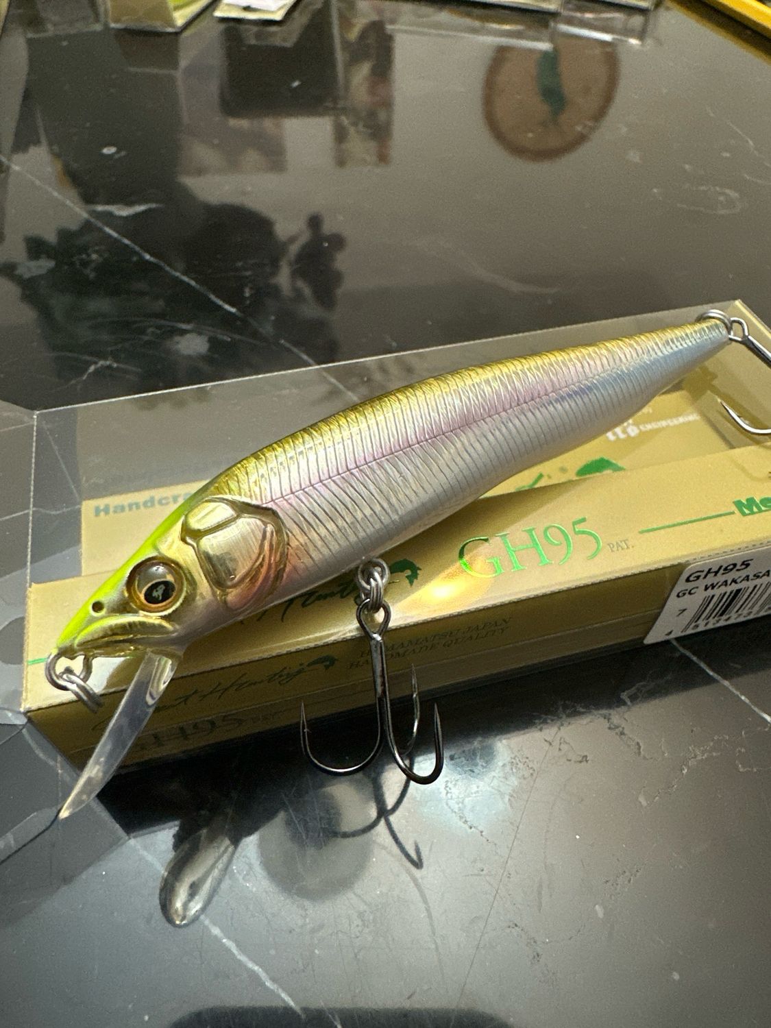 Megabass GH95 #7 GC Wakasagi CH 95mm 11g Suspend