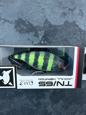 Jackall TN65 Vibration With Rattle. VERY Hard To Find Mizuno Smoke Chart Tiger.