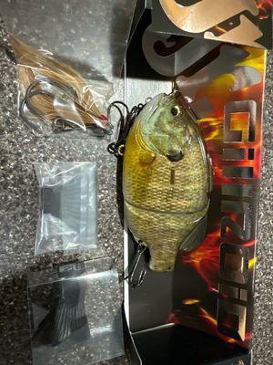 Imakatsu Gillroid Jr Buffalo Horn 3D Female Gill. 1.8oz Class, With Boot Tail &amp; Flat Tail. NIP