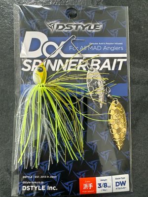 DStyle Da Spinnerbait 3/8oz DW D White Chart