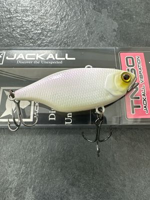 Jackall TN60 RARE, Very Hard To Find Color: Bone. 2.4” 4/9oz Rattle-in. New In Box.