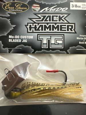 EverGreen Jackhammer Jack Hammer TG 3/8oz #50 G Flash Bladed Jig