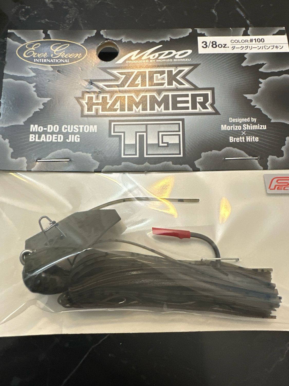 Evergreen Jack Hammer TG 3/8oz #100 Custom Bladed Jig