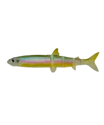 Imakatsu Javallon Super Real 85 S-243 Real Imae Wakasagi. Gorgeous New JDM Soft Multi-Jointed Swimbaits. 3.35” 6 Baits Per Pack. Quick Ship From NYS. NIP
