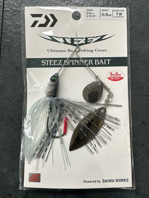 Daiwa Steez Spinner Bait 5/8oz TW Blue Shad