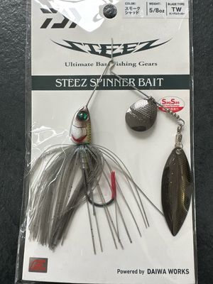 Daiwa Steez Spinner Bait 5/8oz TW Smoked Shad
