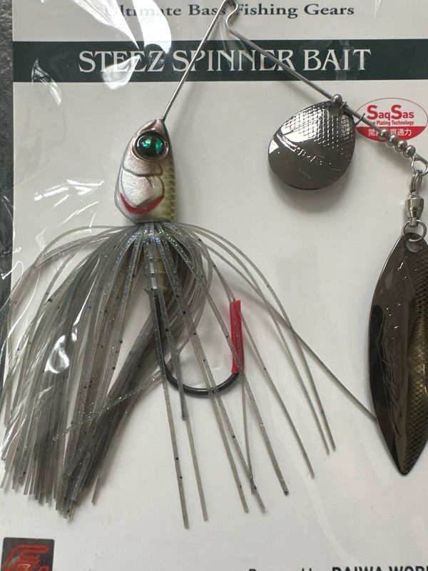 Daiwa Steez Spinner Bait 5/8oz TW Smoked Shad