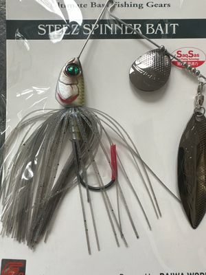 Daiwa Steez Spinner Bait 5/8oz TW Smoked Shad